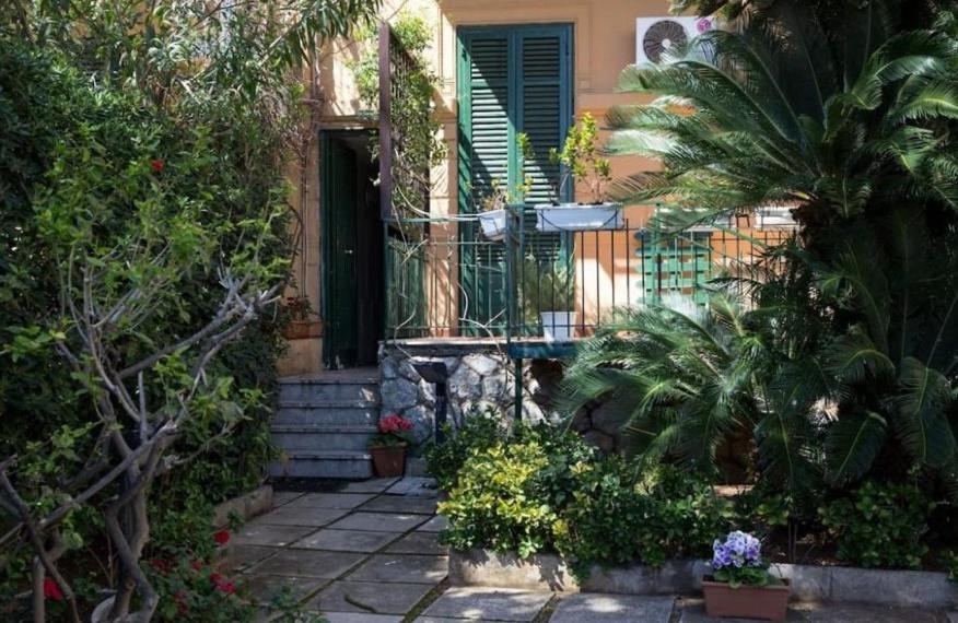 The White Sail - Mondello Apartment With Terrace - Casa Di Vincenzo E Andrea Kültér fotó